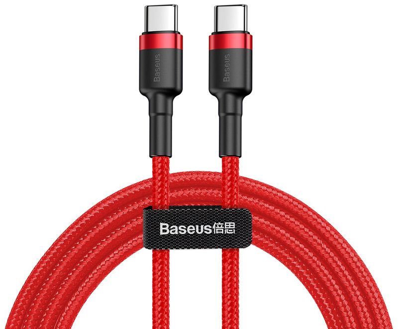 Baseus Cafule Series Type-C PD2.0 Flash charge Cable 2M Red