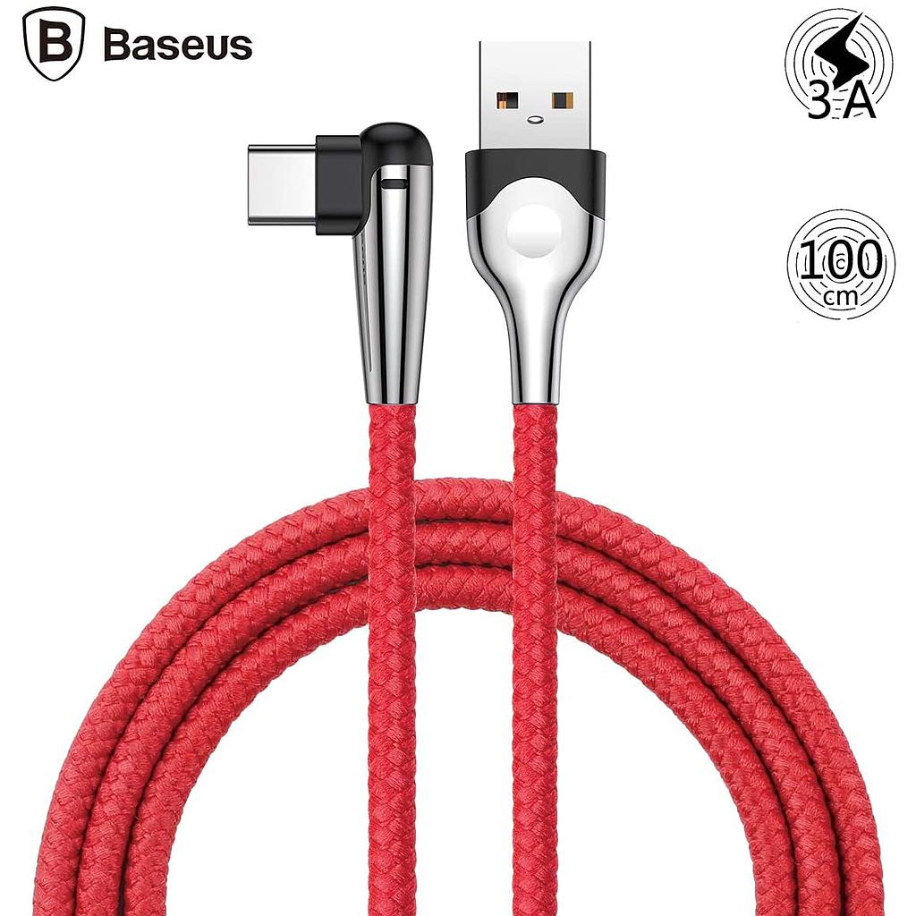 Baseus sharp-bird  mobile game cable USB For Type-C 3A 1M Red