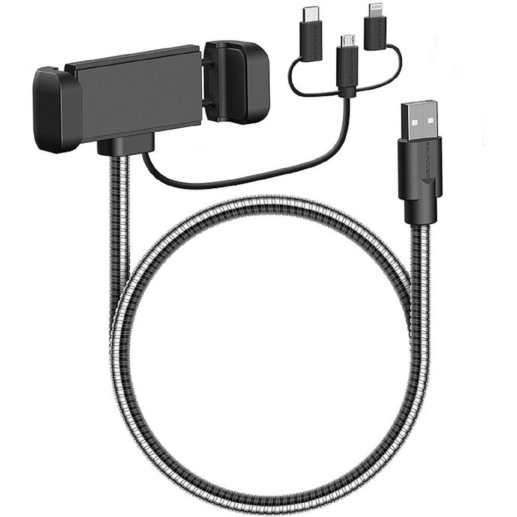 RAVPower 3-in-1 Cradle Charging Kit Charge &amp; Sync