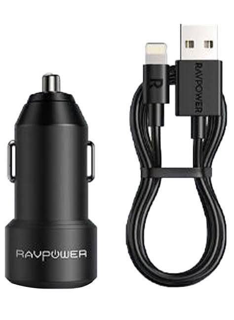 RAVPower 2-Pack Car Charger Combo