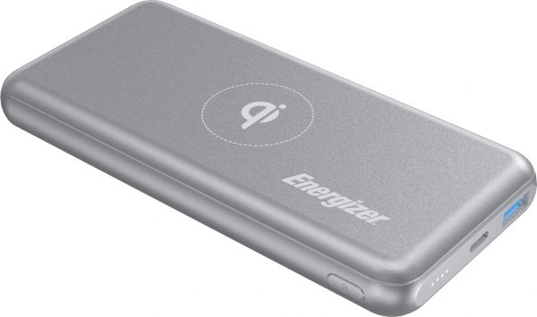 Energizer POWER BANK 10000mah wireless slim gray