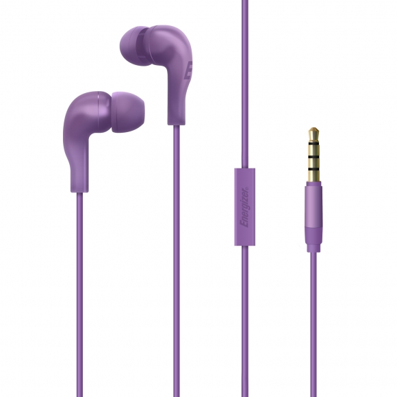 Energizer Earphones Purple