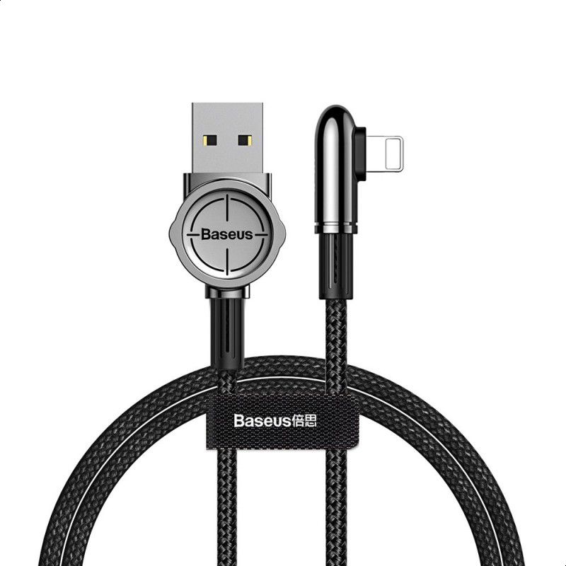Baseus Exciting Mobile Game Cable USB For iP 2.4A 1m Black