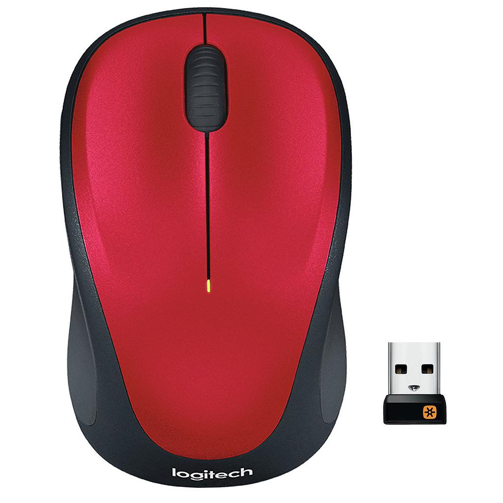 Logitech® Wireless Mouse M235 - RED