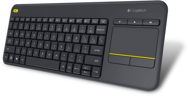 Logitech® Wireless Touch Keyboard K400 Plus - DARK - ARA (102) - 2.4GHZ - N/A - INTNL
