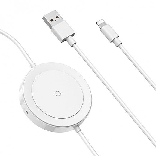 Baseus IP Cable Wireless Charger - White