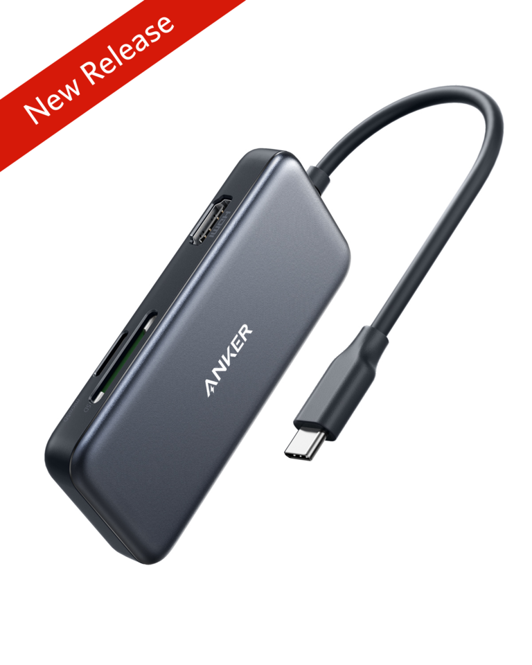 Anker Premuim 5-in-1 USB-C Hub Gray