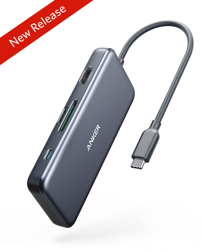 Anker Premium 7-in-1 USB-C Hub Gray