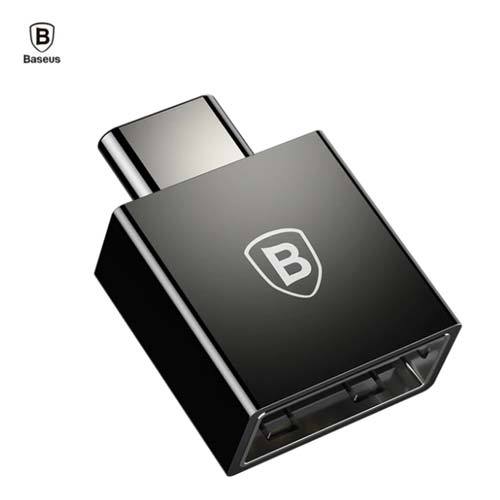 Baseus Exquisite Type-C Male to USB Female Adapter Converter 2.4A Black