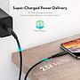 Ravpower RP-CB020 Type-C to Lightning 3.3ft/1m Cable black