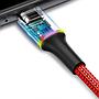 Baseus halo data cable USB For iP 1.5A 2m Red