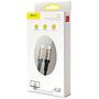 Baseus Cafule series cable Type-C PD3.1 Gen1 60W(20V/3A) 1m Gold+Black