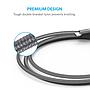 Anker Powerline+ Micro USB 3ft Gray With Cover
