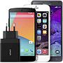 Anker PowerPort+ 2-Port USB Charger Black + 3ft mi