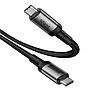 Baseus Cafule series cable Type-C PD3.1 Gen1 60W(20V/3A) 1m Gray+Black