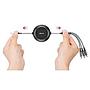 Baseus Golden Loop Three-in-One Elastic Data Cable USB for M+L+T 3.5A 1.2m Black